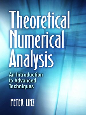 cover image of Theoretical Numerical Analysis